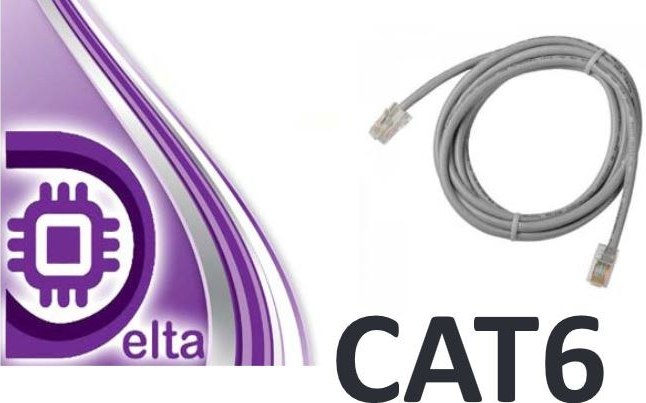 کابل شبکه ۵ متری DELTA CAT6