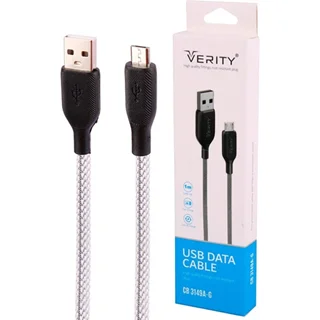 کابل دیتا و شارژ اندروید VERITY مدل 3148 میکرو